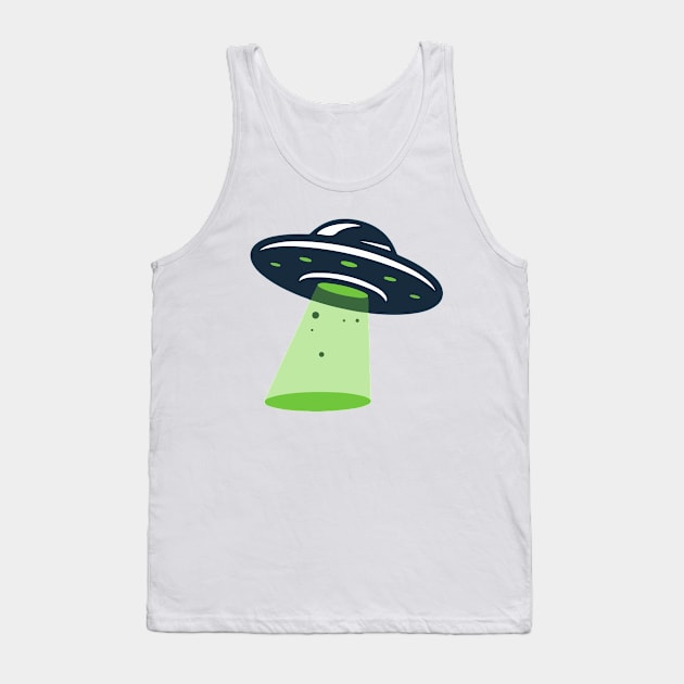 UFO Desing Gift Tank Top by SGcreative